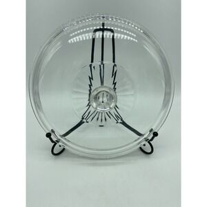 Pyrex Poppy Glass Lid 624C  Casserole Lid Only  ‎ 8 3/4" Round 2 Qt Quart VTG